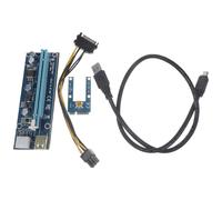 VALICLUD Carte Graphique Externe Pci-E X16 pour Ordinateur Portable Câble USB 60 CM Mini Pci-E vers Pci-E Extension GPU Externe Bleu Accessoire Informatique Compatible Gaming et
