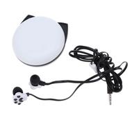 VALICLUD Casque Audio Dessin Animé Patte de Chat Noir avec Boîte de Rangement Mignonne, Confortable à Porter, Compatible Téléphone 3,5mm, Anniversaire ou Noël pour Garçon et Filles
