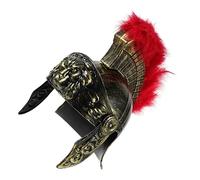 VALICLUD Casque De Soldat Romain Antique Casque De Soldat Adulte Pour Cosplay Avec Plumes