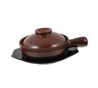 VALICLUD Casserole Céramique avec Poignée pour et Soupe Pot de Cuisine Haute Température Cuisson Uniforme et Conservation Chaleur Maison