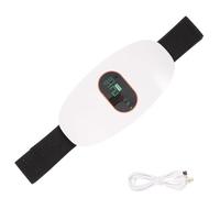 VALICLUD Ceinture de Massage Amincissante Électrique Masseur Abdominal Portable Matériau ABS Chauffante Utilisation à des Graisses Confort et Hommes
