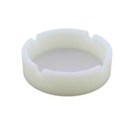 VALICLUD Cendrier Lumineux en Silicone Rond Incassable Résistant la Chaleur 8,3x2,3 Cm Accessoire Fumeur Maison Bureau