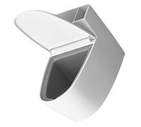 VALICLUD Cendrier Mural Forme Toilette avec Couvercle Coupe-Vent Cendrier Salle de Bain Design Original Gain de Place et Polyvalent pour Intérieur et Petit Rangement