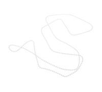 VALICLUD Chaîne à Billes pour Stores Enrouleurs Corde de Remplacement Plastique Résistante Accessoires Stores pour Bureaux et Chambres Cordon Beaded Blind Blanc