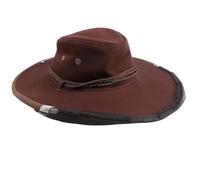 VALICLUD Chapeau Apiculteur en Denim Respirant, Casquette Protection Anti-abeilles et Insectes, Taille Unique avec Cordon Ajustable, Accessoire Apiculture pour Jardinage, Randonnée