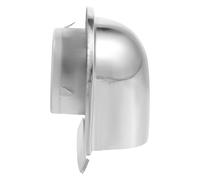 VALICLUD Chapeau de Cheminée en Acier Inoxydable 201 Protection Anti-Pluie et Anti-Vent Bouchon D’Échappement Rond Ventilé pour Conduit Extérieur Adapté pour Toiture et Jardin Étanche