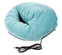 VALICLUD Chauffe-pieds Portable Usb Vert Foncé, Chaussures Chauffantes D’hiver, Tissu Doux, Chauffage Rapide, Usage Domestique Et Bureau, Taille Unique, Réchauffeur De Pieds Rechargeable