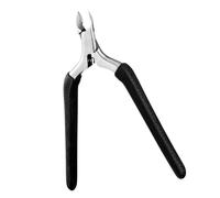 VALICLUD Ciseaux à Cuticules et Coupe-ongles Outil de Manucure pour Enlever les Peaux Mortes Noir