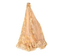 VALICLUD Cloche Alimentaire Anti-Mouches Maille Fine Couvre-Plat Pliable et Réutilisable Protection Alimentaire Portable pour Pique- et Extérieur Design Respirant et Décoratif Moyenne