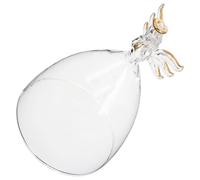 VALICLUD Cloche en Verre D’Ange pour Fleurs Éternelles Dôme Décoratif Transparent sans Socle Protection Anti-Poussière pour Micro-Paysages DIY Objet Déco Floral