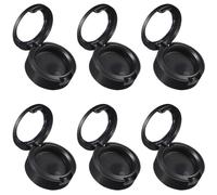 VALICLUD Coffret Maquillage 6 Mini Boîtes 26 MM Rechargeables pour Fards à Paupières et Blush Transport Facile