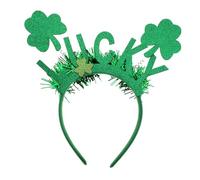 VALICLUD Coiffe À Quatre Feuilles Saint-Patrick Saint-Patrick Bandeau De La Saint-Patrick Bandeau De La Saint-Patrick Bandeaux De Cheveux Irlandais Costume De La Saint-Patrick Costume De