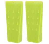 VALICLUD Coin D'abattage en Plastique Vert 2pcs Léger et Facile à Utiliser pour Bûcheronnage et Découpe en Extérieur