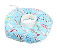 VALICLUD Collier Anti-Morsure pour Chat Léger en Coton PP Motif Créatif, Protection Après Opération pour Chaton, Design Adorable et Confortable