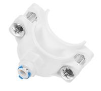 VALICLUD Collier de Serrage Selle de Vidange Ro 1/4 en Pom Résistant 40-48 MM pour Filtration sous Évier Connexion Rapide pour Évacuation Eaux Usées Accessoire Compatible Système Inverse