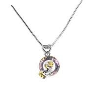 VALICLUD Collier Licorne en Scintillant pour Pendentif Fantaisie Élégant et Coloré d'Anniversaire Bijoux en Taille Unique