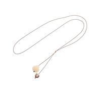 VALICLUD Collier Long Pour Femme : Pendentif Vintage En Forme D'ail Sculpté - Collier Élégant Pour Les Jours Et Les Occasions Spéciales