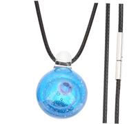 VALICLUD Collier Pendentif Boule pour Femmes Design Espace Délicat Chaîne Légère et Élégante Cadeau pour Femmes et Filles