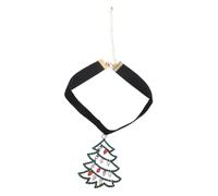 VALICLUD Collier Pendentif D'arbre De Noël Étiqueter Nom Pour Collier Femme Bijoux Collier Strass Collier Sapin De Noel Colliers Strass Pendentifs De Cou En Strass Tissu De Flocage