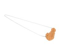 VALICLUD Collier pendentif nouveauté pépites frit poulet strass femmes filles pour colliers sautoir fantaisie collier masculin collier drôle Collier unique collier femme Acier inoxydable