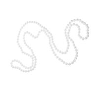 VALICLUD Collier Pour Femme Long En Verre Perlé Décoratif Chic Élégant 1,5 Mètre Accessoire Mode Soirée Cérémonie