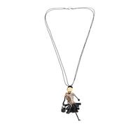 VALICLUD Collier Prénom Pour Fille Collier Ras Du Cou Pour Femme Collier Ras Du Cou Pour Fille Collier À Breloques Collier Nièce Collier Poupée Collier Long Pour Femme Collier Fille