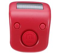 VALICLUD Compteur Rouge Doigts Rechargeable Anneau à Électronique | Silicone, Léger et Portable, Usage Comptage Manuel, Facile à Utiliser, Design Créatif, pour Docks