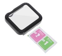 VALICLUD Coque Rigide en Polycarbonate Noire Protection d'Écran en Verre Trempé Compatible Montres Connectées Séries 1 à 6 Étui Anti-Chocs et Anti-Rayures Protection Intégrale pour Usage