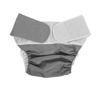 VALICLUD couches imperméables couche adulte réutilisable pantalon d'urinoir étanche couches pour adultes femmes couche adulte anti-fuite couche en tissu bâche en pul Grey