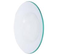 VALICLUD Coupelle Verre pour Lampe à Parfum Plat Chauffe-Cire Transparent Réutilisable Soucoupe de Remplacement pour Brûleur à Huile et Diffuseur d'Arômes