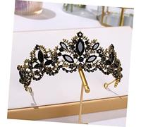 VALICLUD Couronne Baroque pour Mariage Femme Tiara Durable et Confortable Accessoire Tête Vintage pour Fête et Photographie