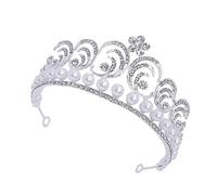 VALICLUD Couronne De Mariée Coiffe Baroque Décoration Élégante Pour Mariage Unique Pour Mariée Et Demoiselles Honneur