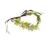 VALICLUD Couronne Elfique Verte Légère Cœur Serre-tête Unisexe pour Cosplay et Costumes de Forêt Accessoires Renaissance Raffinés pour Couples