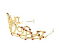 VALICLUD Couronne Serpent Méduse Dorée Diadème avec Strass pour Femme Accessoire de Coiffure pour Anniversaire et Déguisement de Princesse