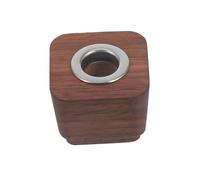 VALICLUD Couvercle Bois de Noyer pour Bouteille Carrée Bouchon de Remplacement Parfum Lid Design Élégant Conserve Fraîcheur Texture Confortable pour Diffuseur Parfum Ambiance Maison