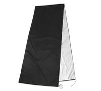 VALICLUD Couverture Solaire Noire pour Enrouleur de Piscine 490 X 96 CM Protection Imperméable Pluie et Poussière Adaptée Piscine Hors Sol et Enterrée Bâche Résistante et Facile à