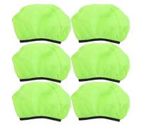 VALICLUD Couvre-Casque de Rugby Léger en Polyester 190t Imperméable pour Entraînement Football, Lot de 6 Pièces Réduisant l'abrasion Coque pour Adultes