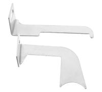 VALICLUD Crochet de Fixation Radiateur en Acier Renforcé, Kit de Raccordement Pièces D’équipement de Chauffage, Support Allongé pour Installation Sécurisée Suspendre Polyvalente,