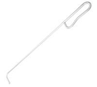 VALICLUD Crochet de Levage Métallique 50 CM X 8 MM Outil Robuste pour Portes Roulantes et Plaques D’Égout Levier Industriel Pratique pour Manutention et Entretien des Regards D’Égout