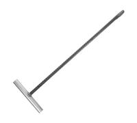 VALICLUD Crochet de Levage pour Regard Acier Robuste Crochet Acier à Filetage Épais Outil Manuel Polyvalent pour Couvercles Lourds Égouts et Drains