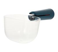 VALICLUD Cuillère à Riz Multifonction en ABS Bleu Échelle de Mesure Intégrée Ustensile Cuisine Précis pour Farine et Céréales Légère et Ergonomique pour Cuisson et Pâtisserie à Domicile