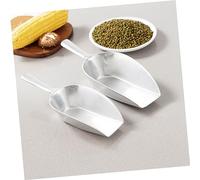 VALICLUD Cuillère Multifonction Aluminium pour Glace Céréales et Cuisine Pelle et Compacte pour Aliments Grains Glaçons et Frites Usage Domestique Pratique
