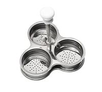 VALICLUD Cuiseur à Oeufs Acier Inoxydable à Panier de Vapeur pour Cuisson Oeufs Cuisinière