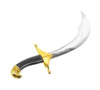 VALICLUD De Pirate en Plastique Jouet D' Cosplay Accessoires Costume Pirate pour Fête d'anniversaire Halloween Décorations Taille Moyenne Réutilisable Solide Safe