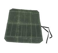 VALICLUD de Rangement pour Couteaux Toile Cirée Pochette Portable à Multi Compartiments et Pratique pour Couteaux de Cuisine et Outils Transport Facile et Protection Sécurisée Vert