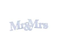 VALICLUD Décoration de Mariage Lettres en Mr Mrs 13 CM Autonome pour Mariage Décoration de Table