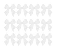 VALICLUD Décorations Ongles 3d Breloques en Résine Nœud Blanc 300 Pièces pour Nail Art Fêtes Mariage Accessoires Bijoux Manucure Créative