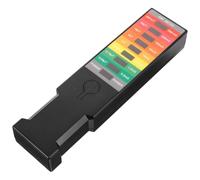 VALICLUD Détecteur de Champ Magnétique Portable en Abs, Mesure Précise des Radiations Électromagnétiques Haute, Basse et Moyenne Fréquence, pour Bureau et Maison