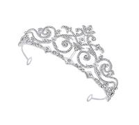 VALICLUD Diadème Mariage Élégant Couronne Princesse Durable et et Filles Accessoire de Tête Brillant pour Décoration de Mariage et Fête