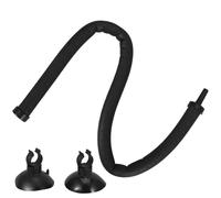 VALICLUD Diffuseur à Bulles d'air pour Aquarium 30 CM Tuyau en Caoutchouc Flexible Bulles d'Oxygène Décoratives 2 Ventouses pour Fixation Oxygénation et Ambiance Apaisante